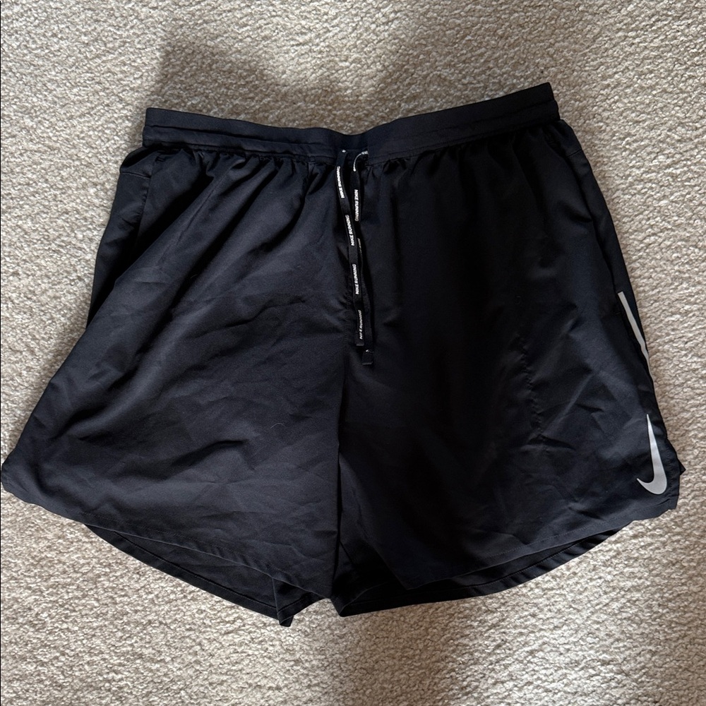 Nike - Men's Black Running Shorts